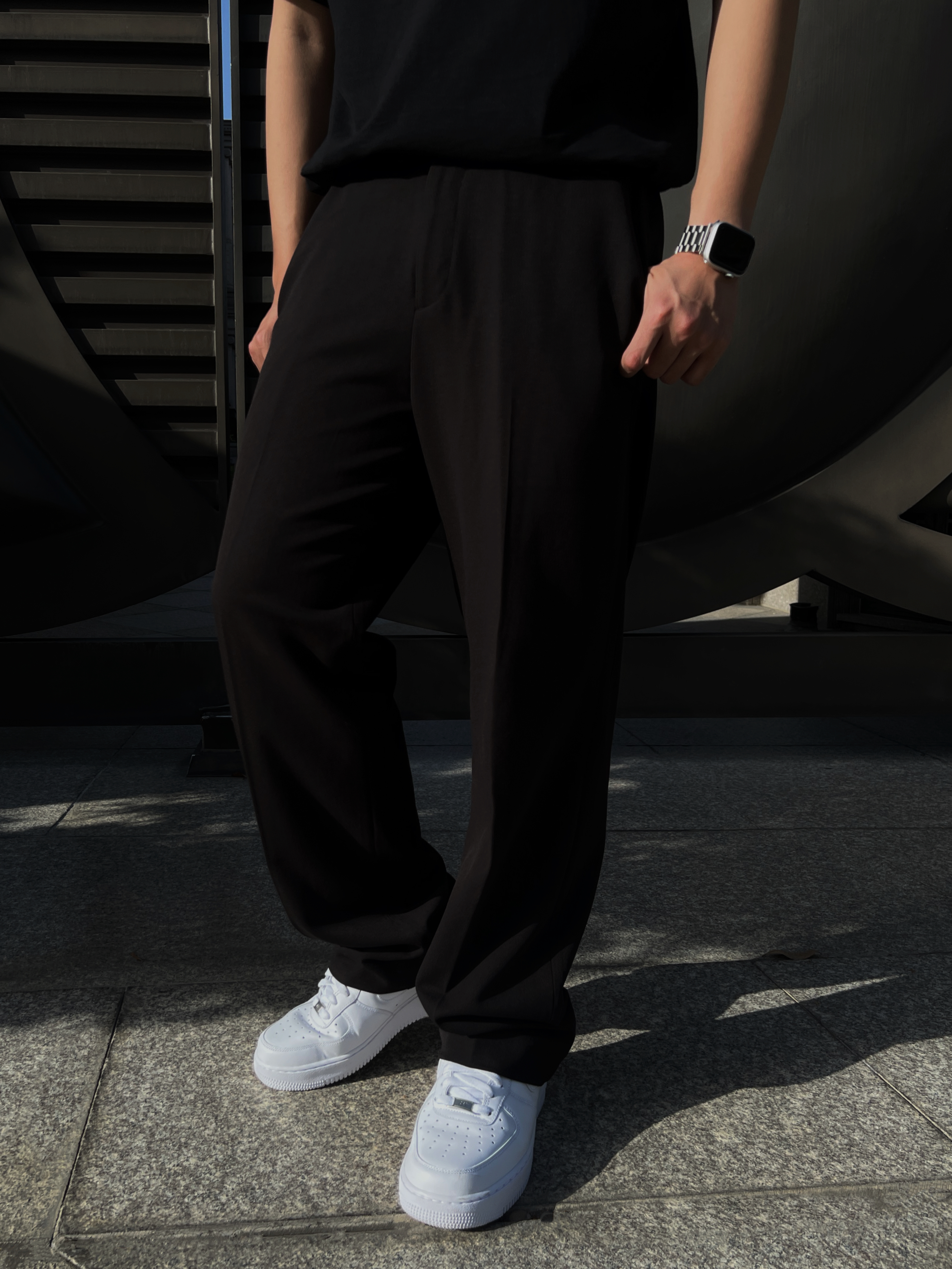 [1atm] 延展性-落地西裝褲