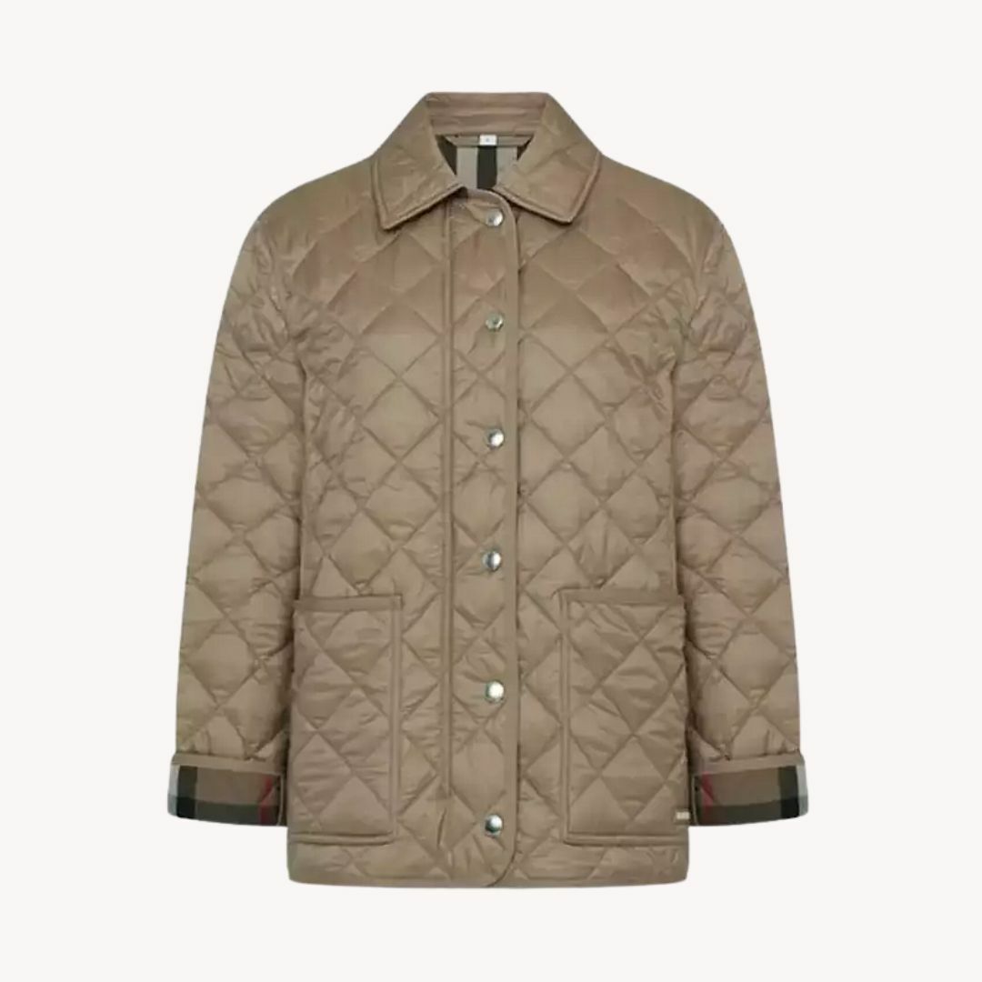 1BR0920-463 BURBERRY W Quilts W:Dalry:117909:A1420 Camel #80841951 (C-EU-E)