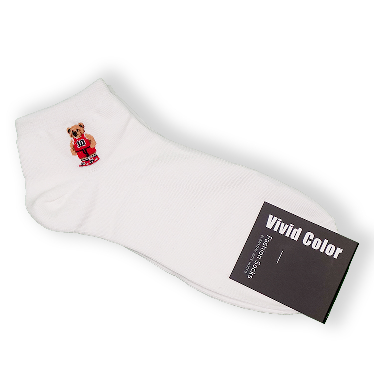 【韓國】可愛小熊襪-男款