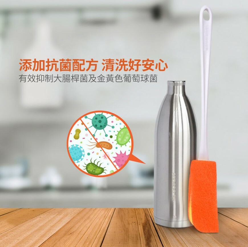 3M 百利 菜瓜布瓶刷 不鏽鋼專用 1柄2刷頭 / 補充包4刷頭