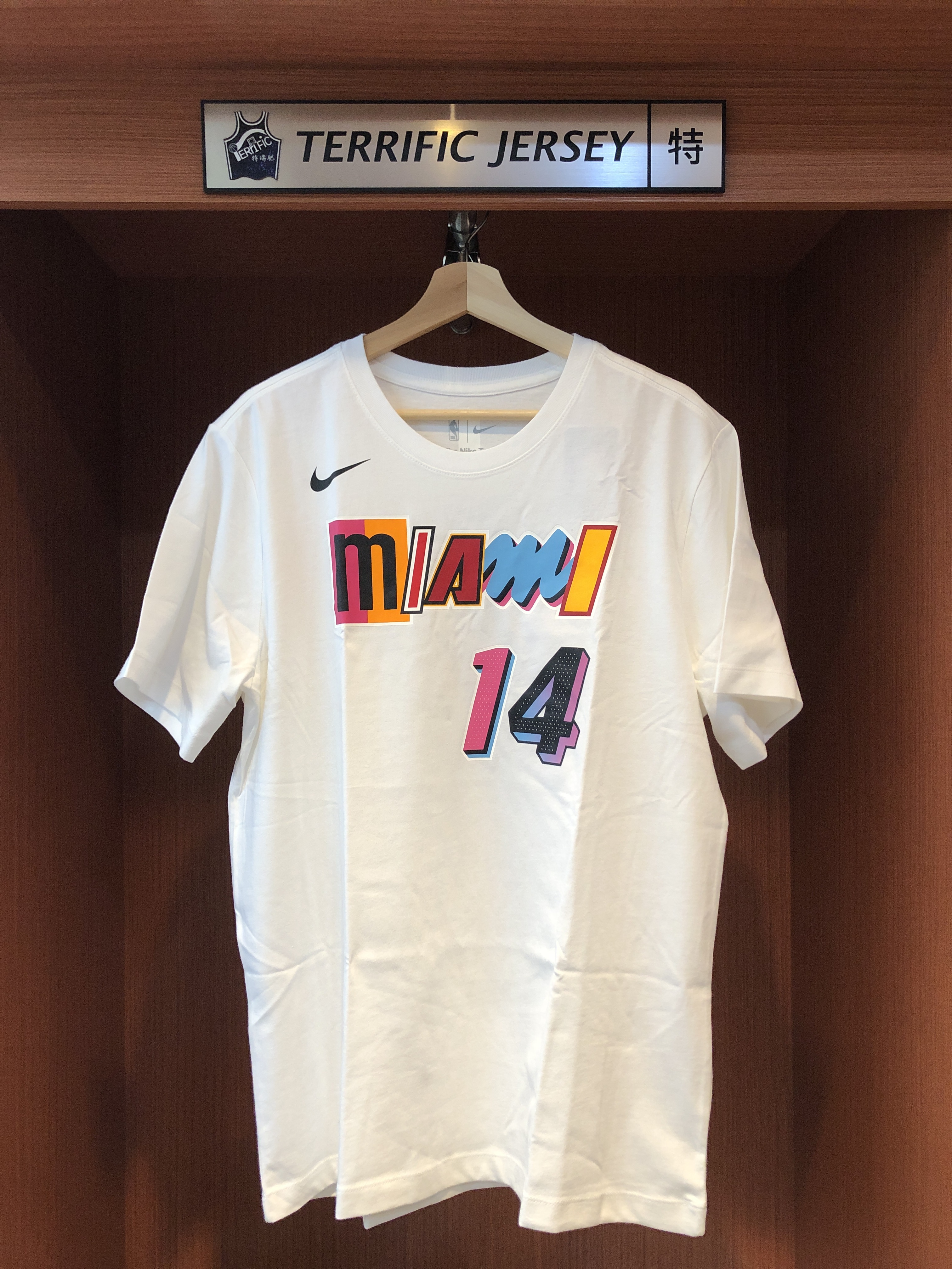 NBA短袖 Tyler Herro 邁阿密熱火城市白 City Nike Player Name Tee 棉質 短袖 全新