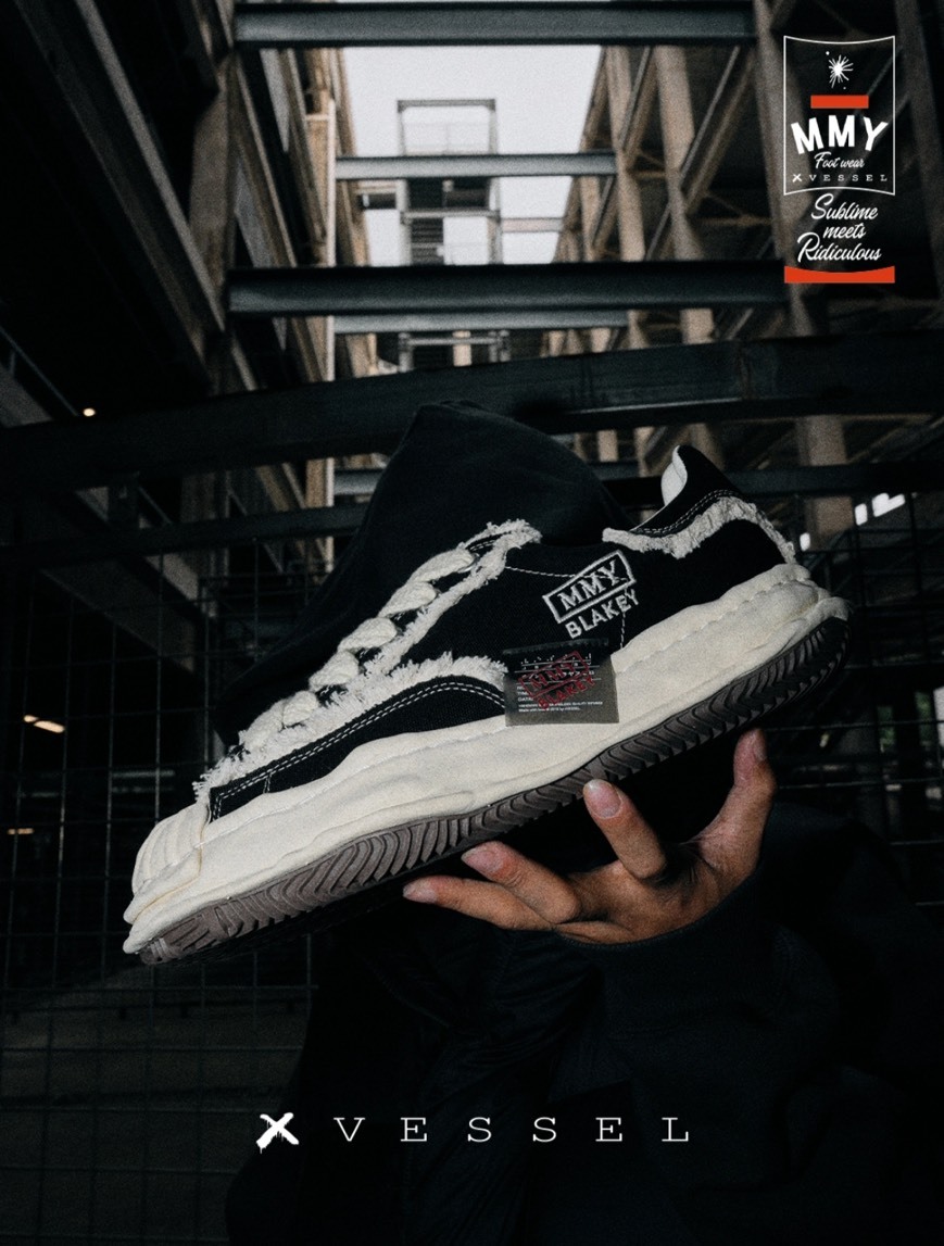 xVESSEL x MMY BLAKEY 溶解鞋 解構鞋 三原康裕 C13FW713