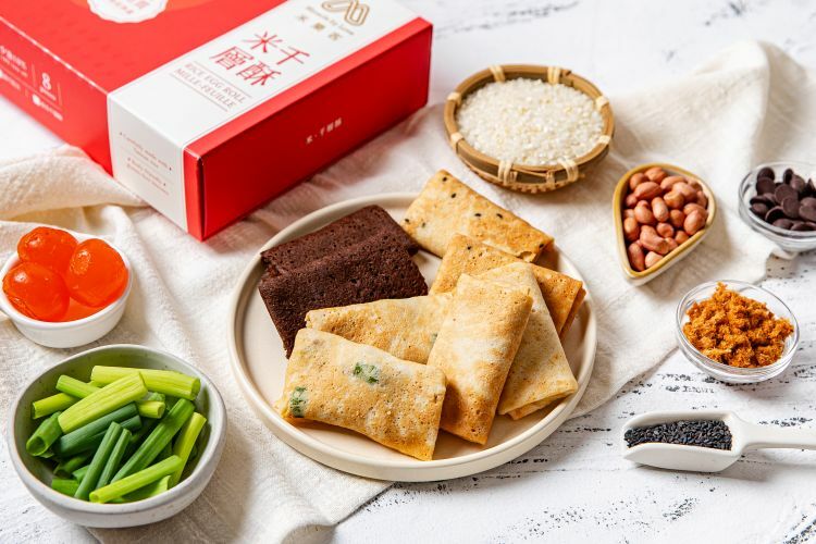 愛餡千層酥8入禮盒《100%無麩質餅乾》｜使用天然奶油｜包餡餅乾