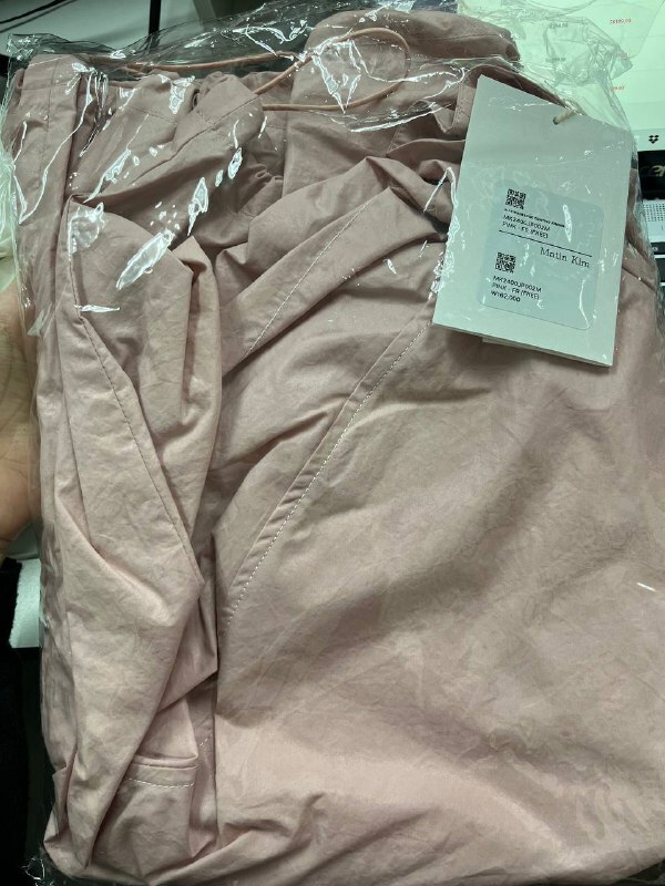 [S] MATIN KIM PINK LOGO COATING JUMPER, MK2400JP002M-PINK (SMTK13)