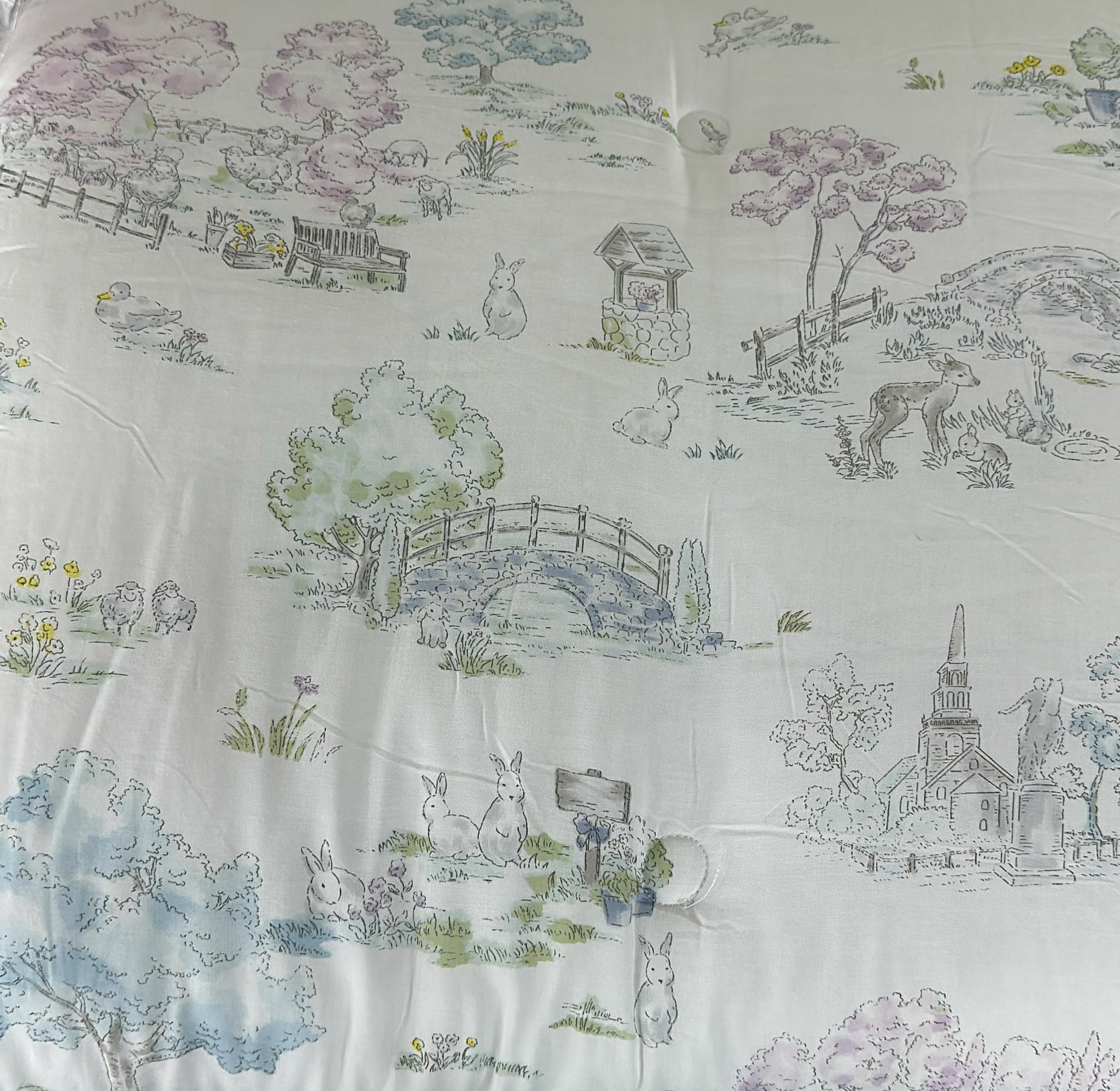 KE528  花花四季被  綠  單人 180x210 $439/1 雙人200x230 $499/1