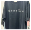 [S] MATIN KIM BLACK EMBROIDERY LOGO TOP, MK2400TS030M-BLACK (SMTK23)