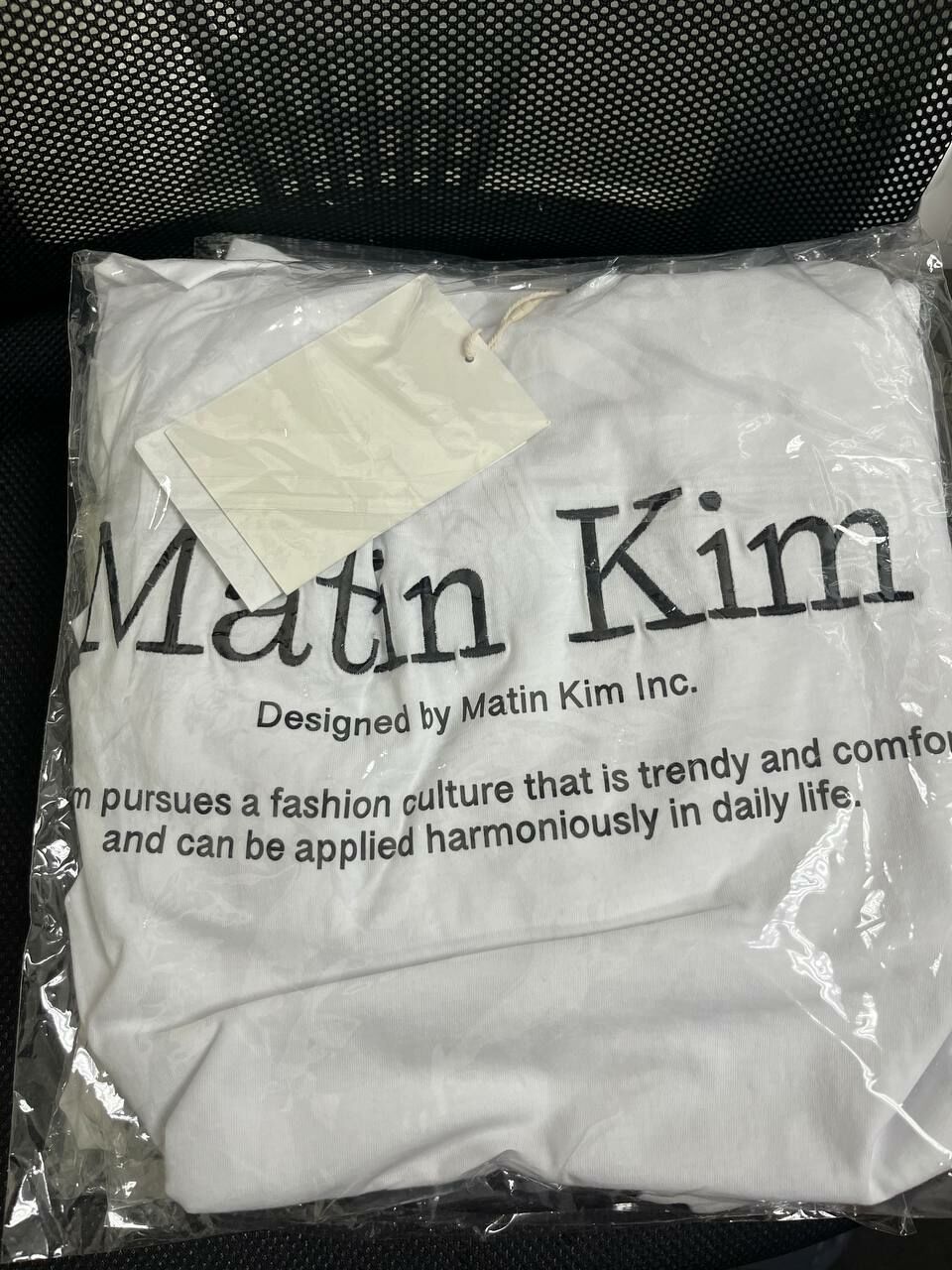 [S] MATIN KIM WHITE HERITAGE TOP, MK2400TS005M-WHITE (SMTK26)