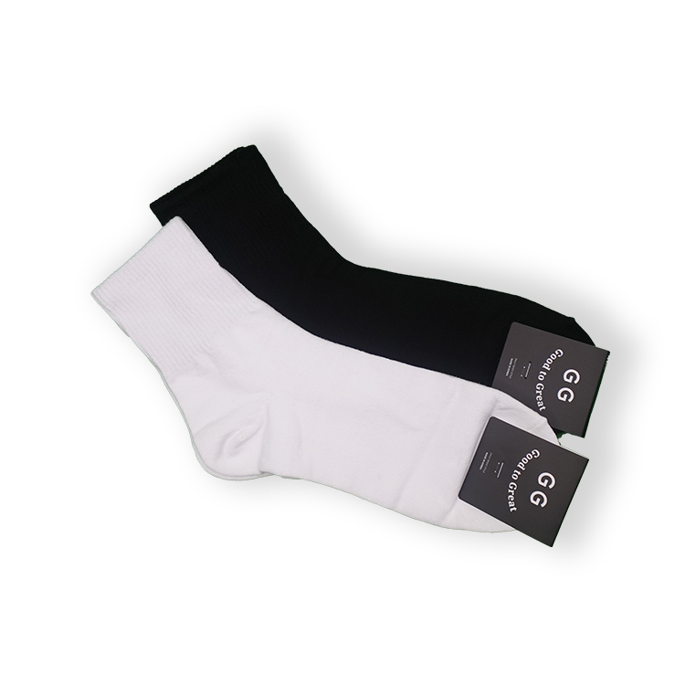 【韓國】素色簡約長襪-男款