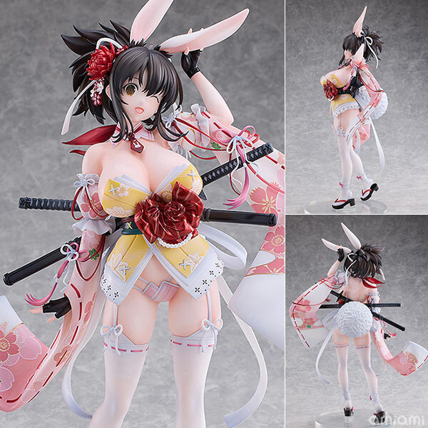 預訂4月   FREEing 閃亂神樂 飛鳥 和風兔女郎   Senran Kagura Asuka: Japanese Bunny Ver. 1/4 Complete Figure Pre-order
