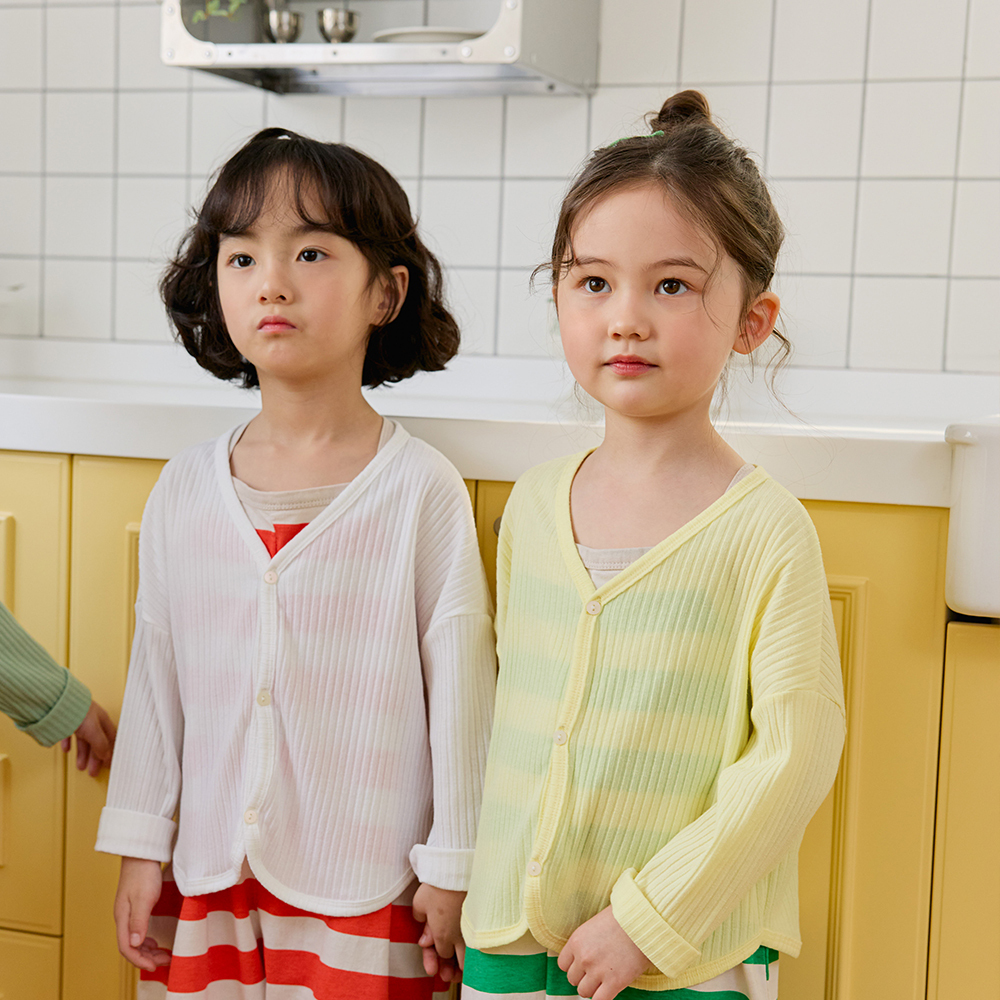 韓國 SecretKids  -25夏 輕薄防曬罩衫（兩色）