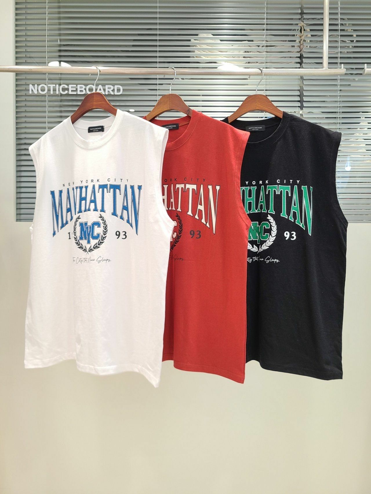 英文字圖案背心 Not-031V