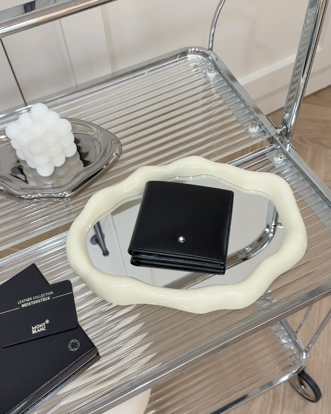 MONTBLANC｜內四卡夾層及零錢袋 黑色