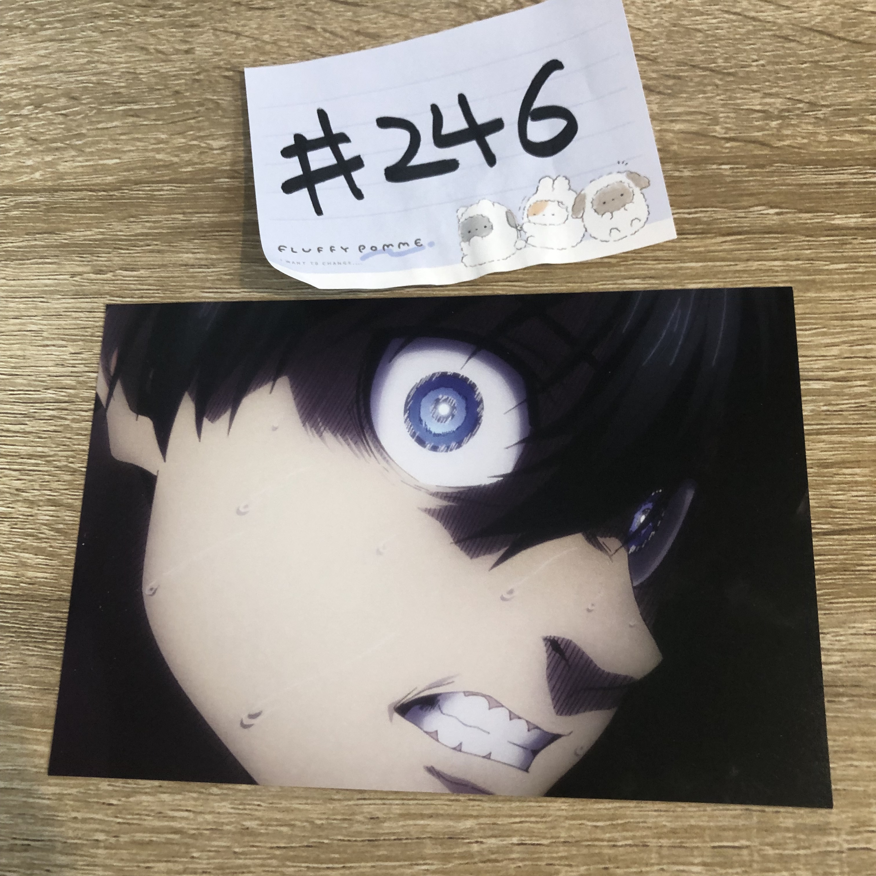 BlueLock  潔 明信片#246