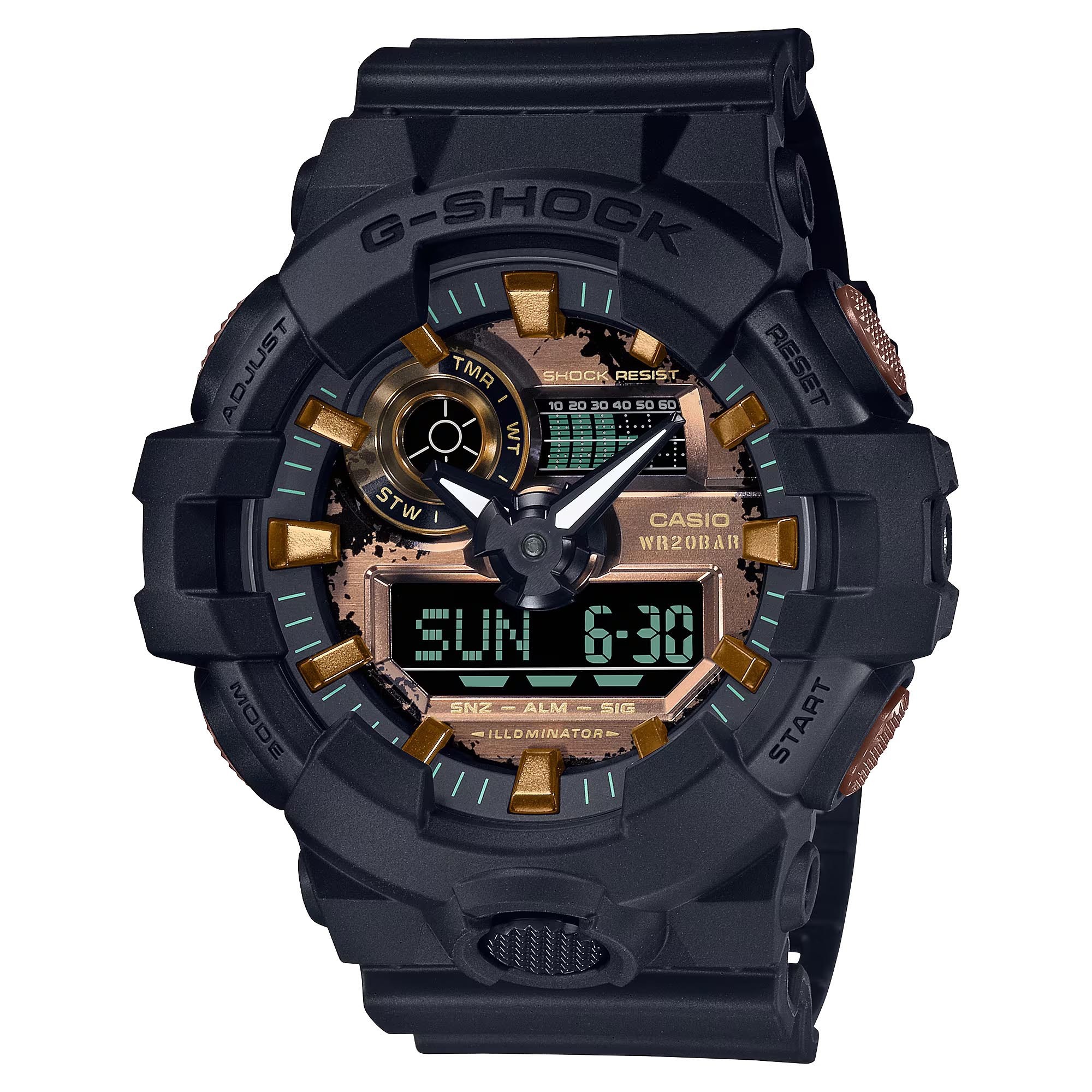 Casio G-Shock GA-700RC-1A Black Men's Watch