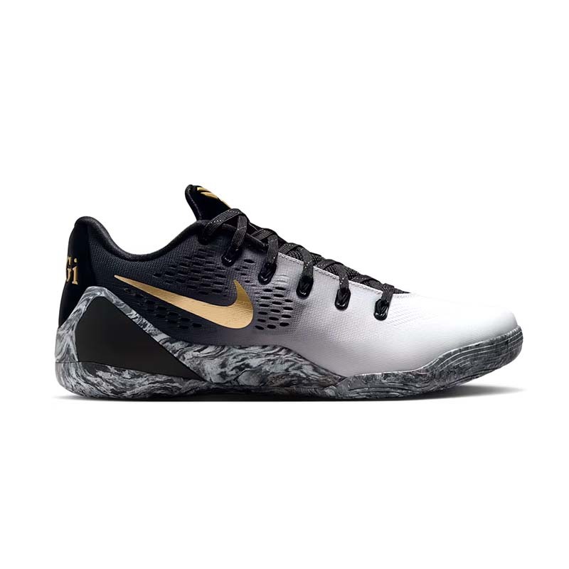 Nike Kobe 9 EM Low Protro Mambacita 低筒籃球鞋黑白漸層男鞋FZ73