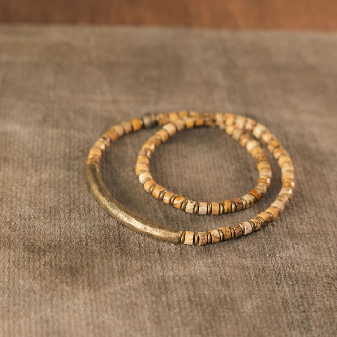 暮光古銅雙繞手環