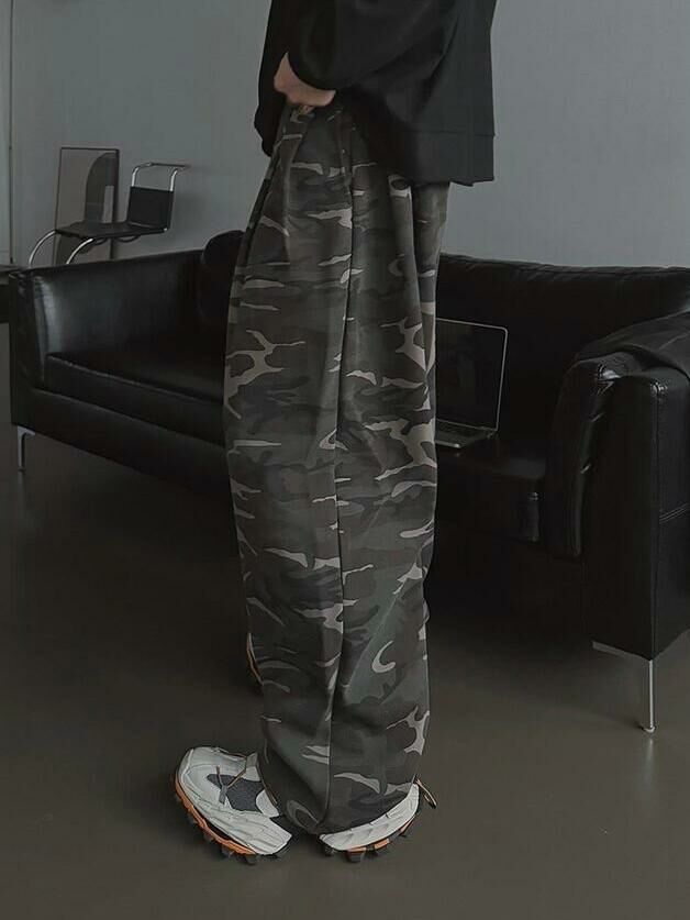 迷彩鬆身褲 OWN-093P