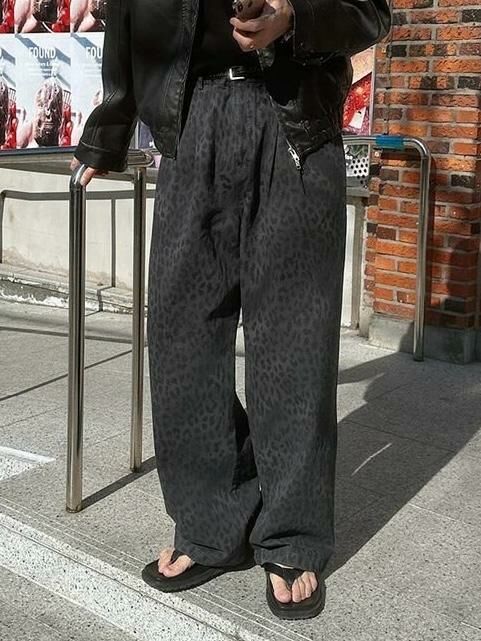 豹紋鬆身褲 OWN-095P