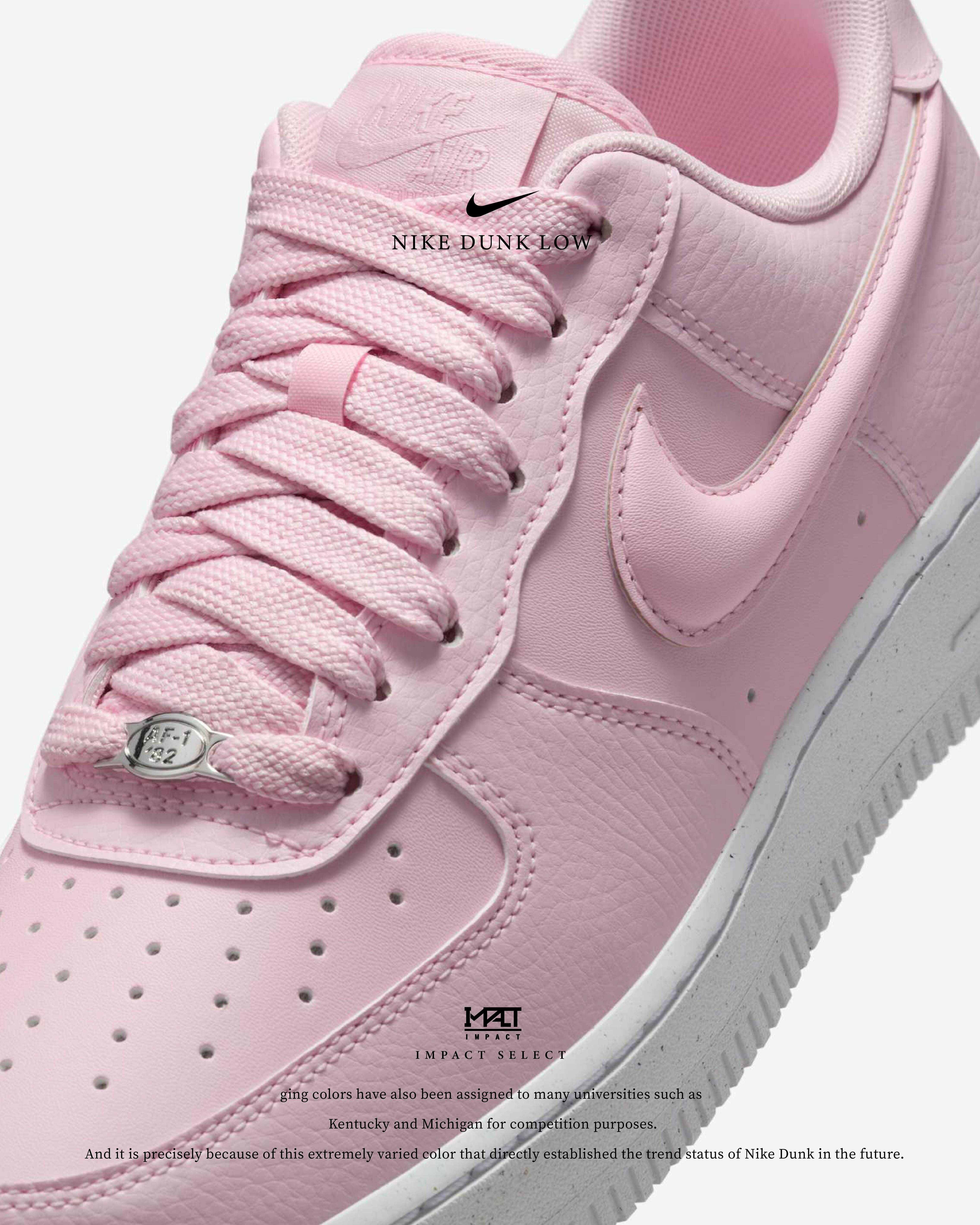Nike Air Force 1 AF1 女鞋 百搭 增高 立體勾 粉紅泡泡 Pink Foam HF2014-600