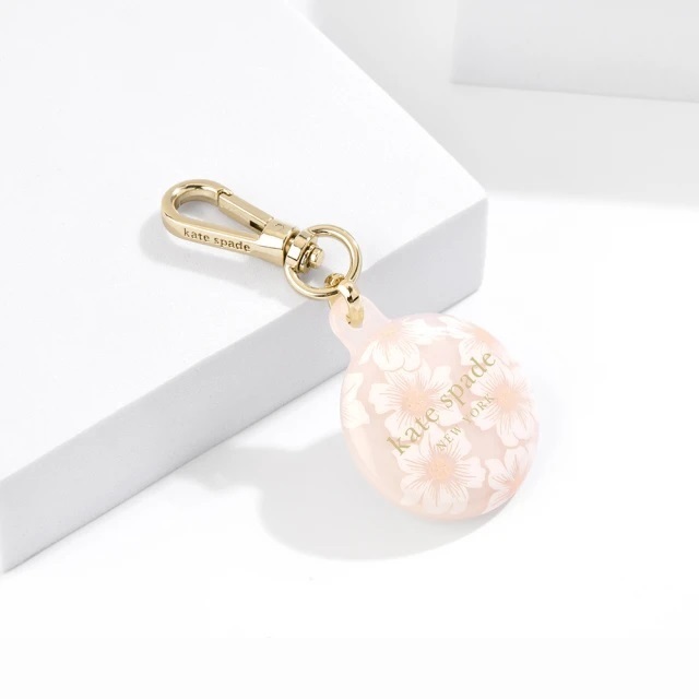 【kate spade】AirTag 保護套 經典蜀葵