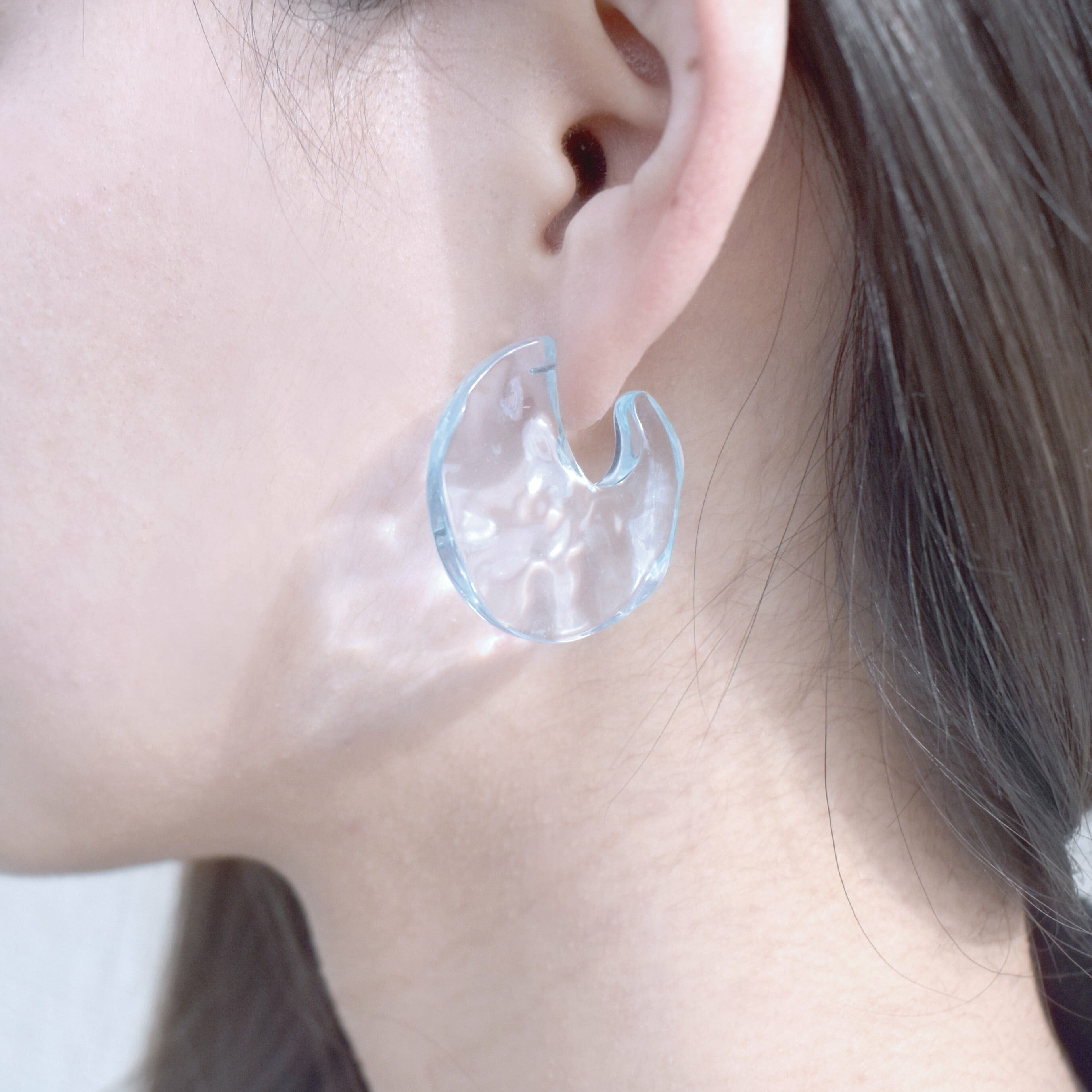 [HAQC.] 水面耳環 | 耳針 | NO.1