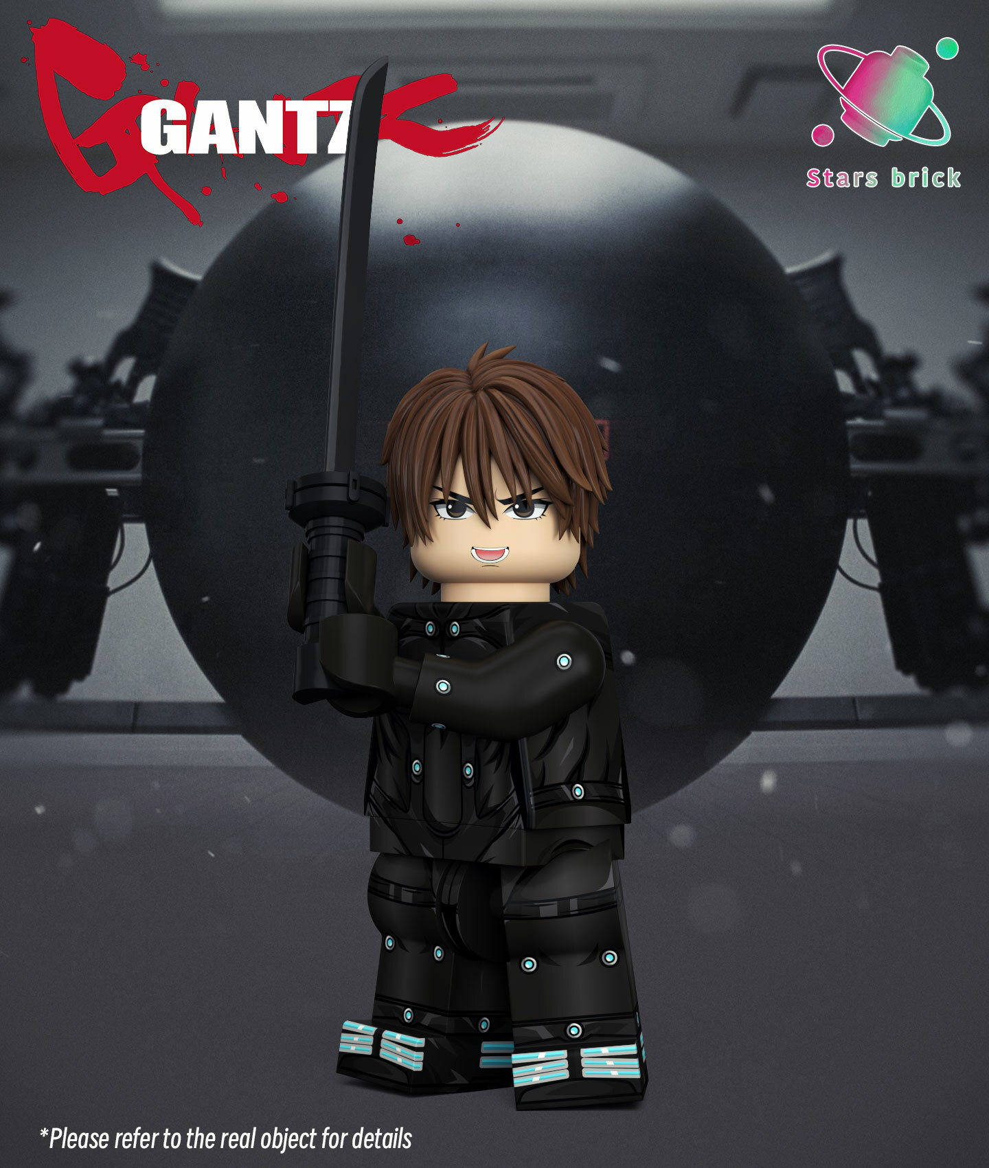 [StarsBrick][Preorder] Gantz - Kei Kurono & Anzu Yamasaki [PAD+UVprinted]