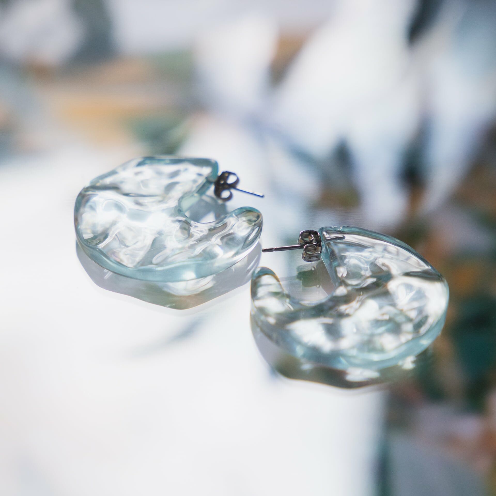 [HAQC.] 水面耳環 | 耳夾 | NO.2