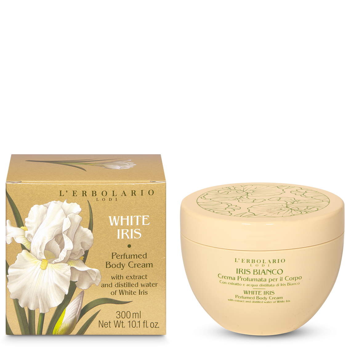 白鳶尾花香氛潤膚霜