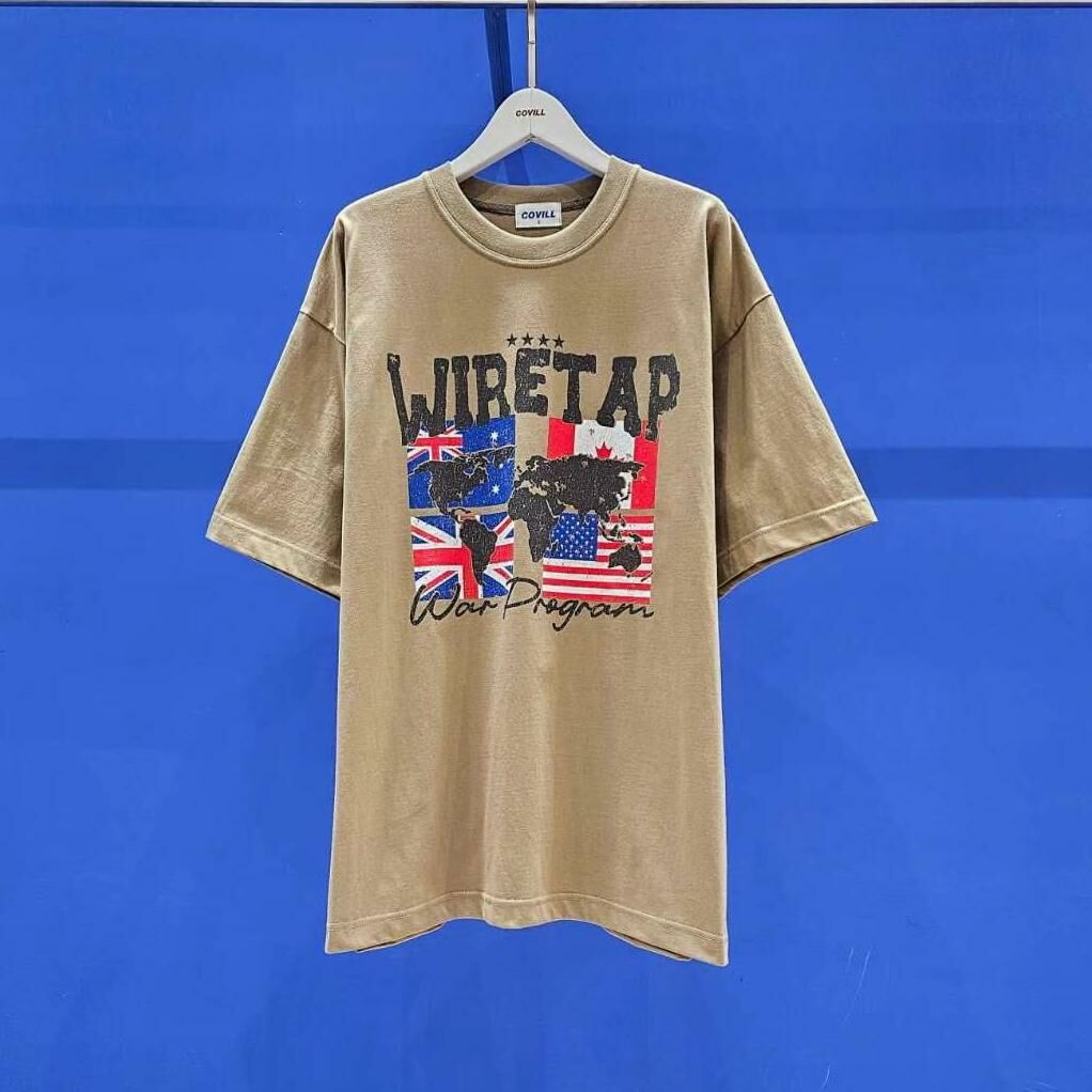 OverSize文字圖案短袖Tee COVILL-185T