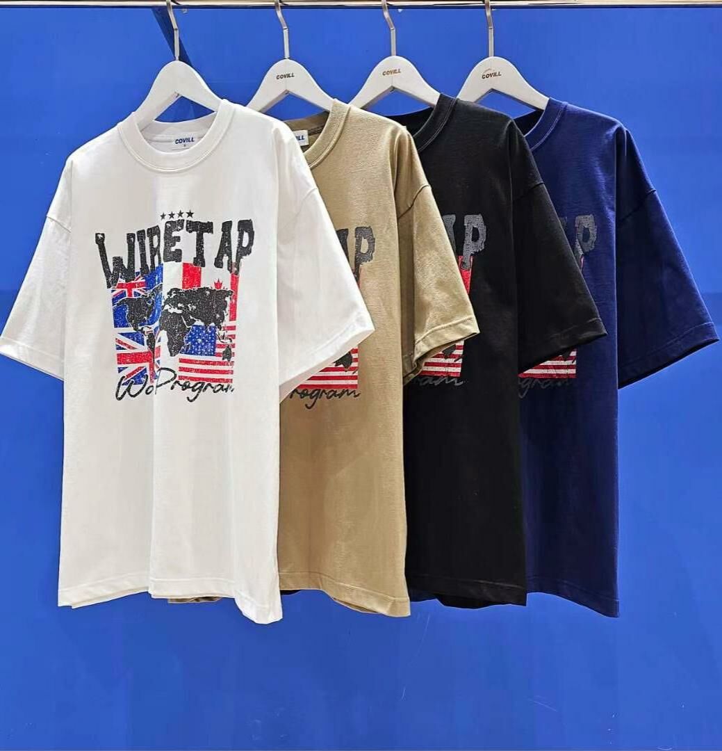 OverSize文字圖案短袖Tee COVILL-185T