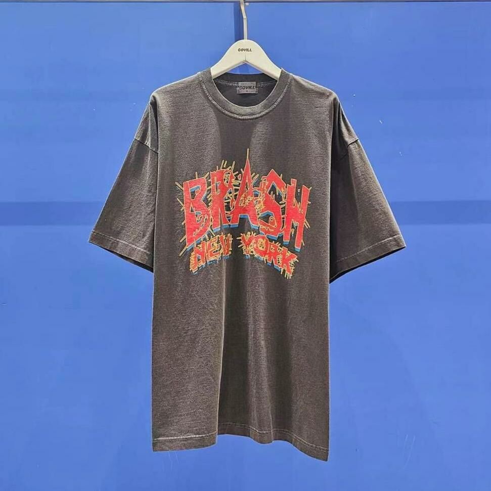 Oversize英文字短袖Tee COVILL-193T