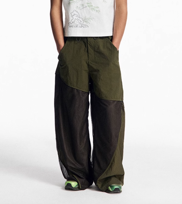 CONP 輕薄戶外休閒彎刀休閒褲