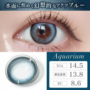[日拋] MEIxis 1 Day Aquarium｜彩妝隱形眼鏡｜每盒10片