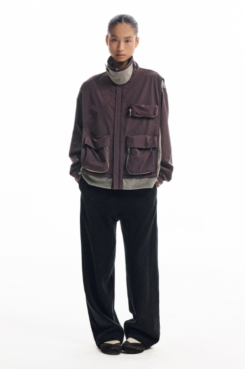 CONP 多口袋拼接夾克風衣外套