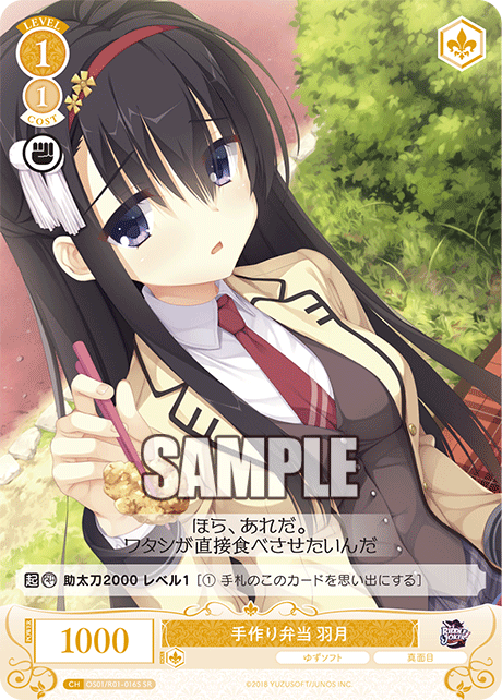 【OS01/R01-016S SR】手作り弁当 羽月