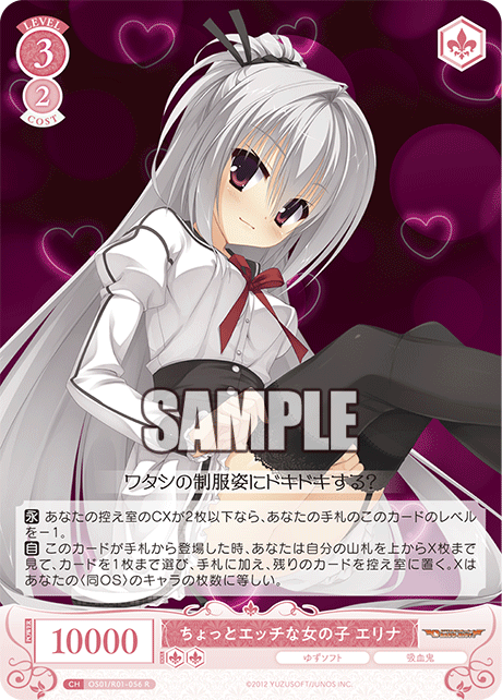 【OS01/R01-056 R】ちょっとエッチな女の子 エリナ