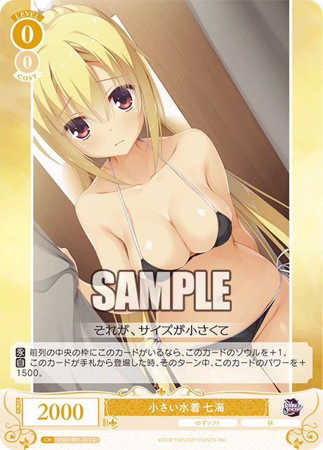 【OS01/R01-013 C】小さい水着 七海