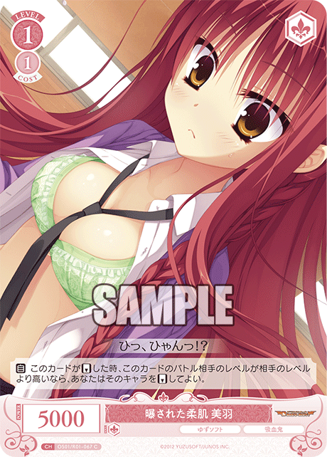 【OS01/R01-067 C】曝された柔肌 美羽