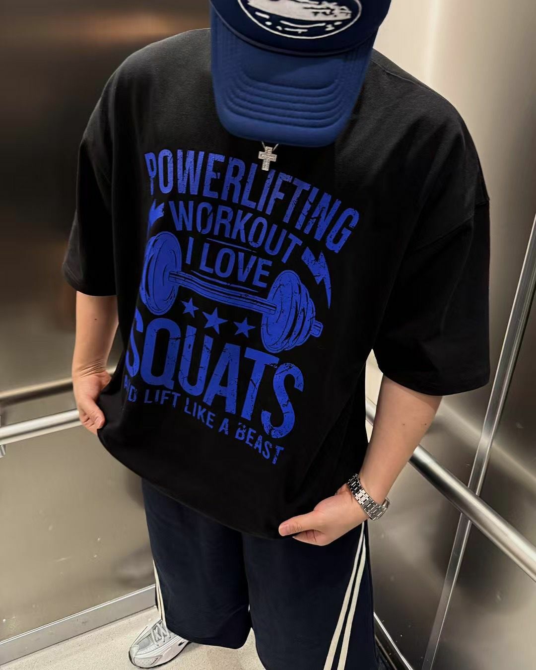 英文字圖案短袖Tee VOLT-091T