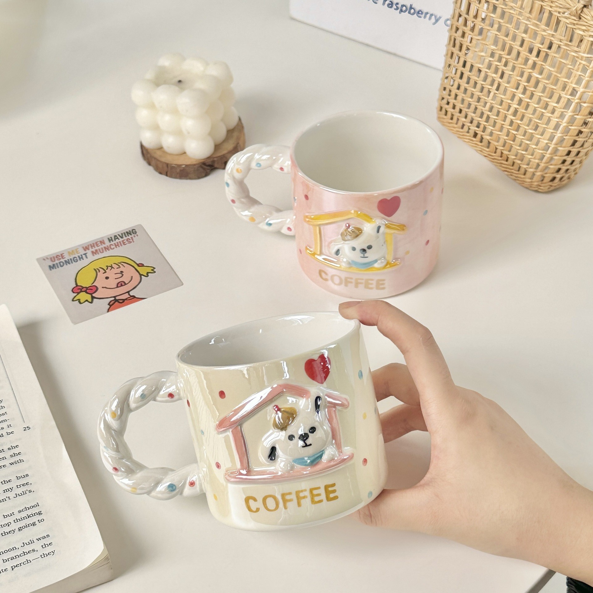 Creative Puppy Ceramic Mug