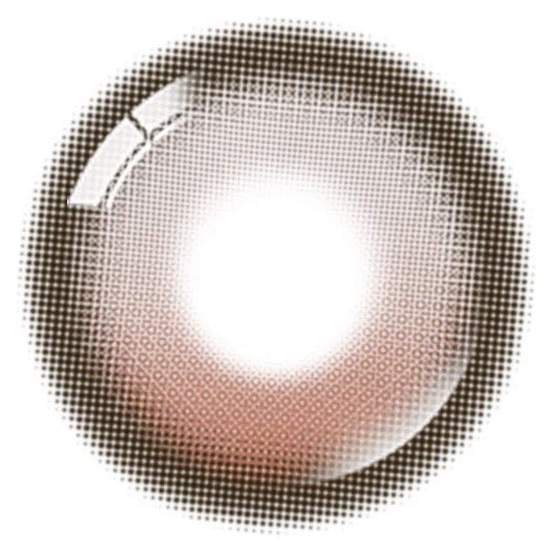 [月拋13.4mm] LENBLING 1 Month Pureble Mocha Choco 彩妝隱形眼鏡｜每盒2片