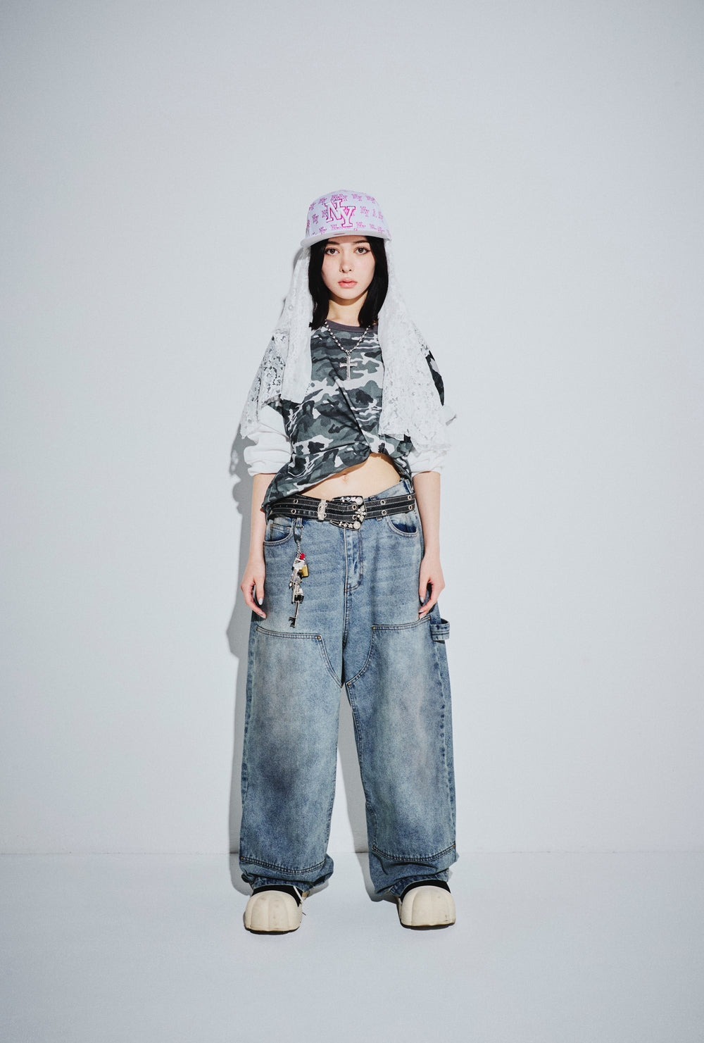 パンツ 9090 King Logo Double Knee Buggy Pants M King Logo Double Knee Buggy Pants – YZ