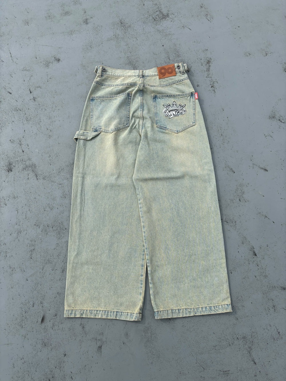 パンツ 9090 King Logo Double Knee Buggy Pants M King Logo Double Knee Buggy Pants – YZ