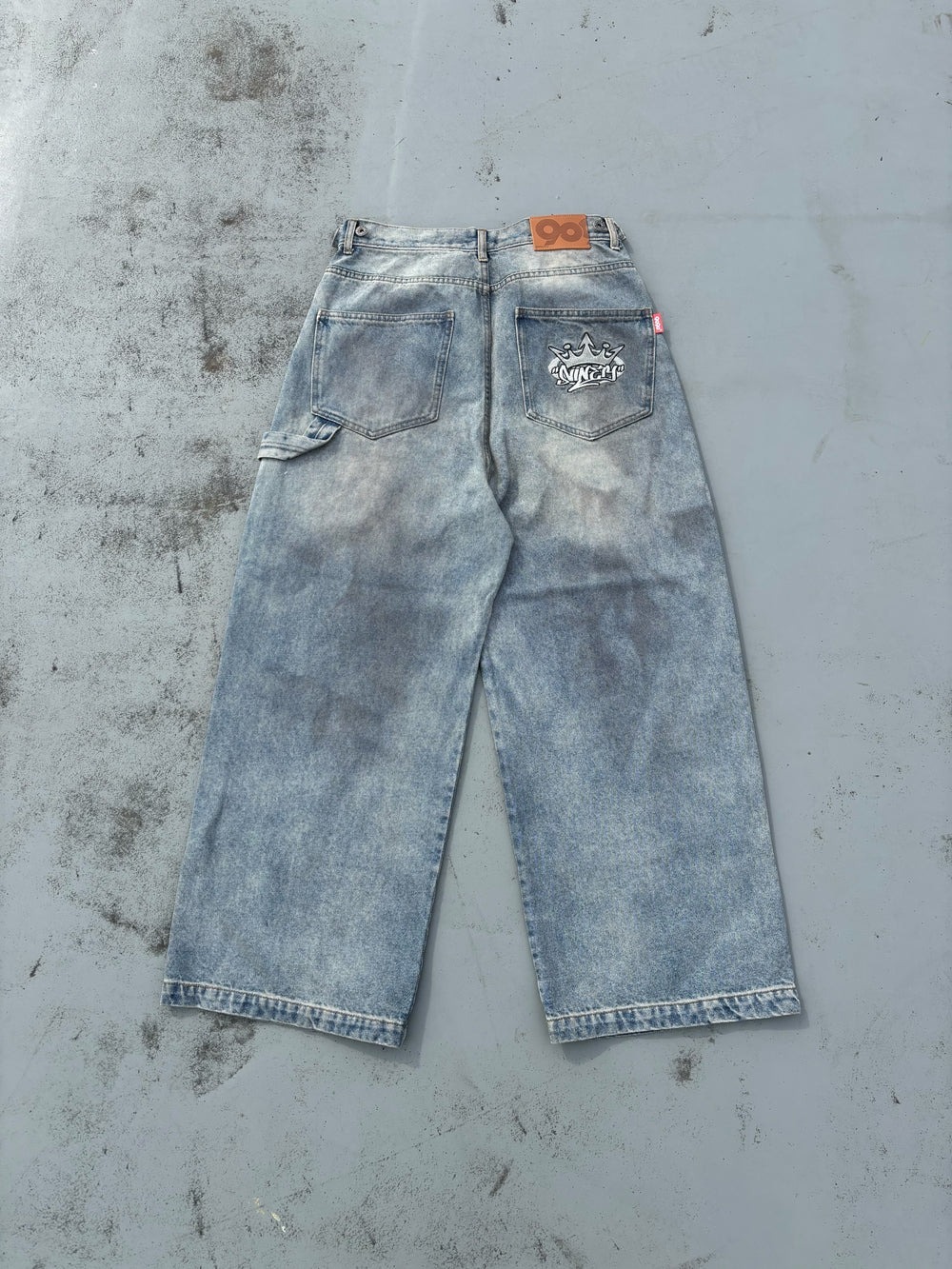 パンツ 9090 King Logo Double Knee Buggy Pants M King Logo Double Knee Buggy Pants – YZ