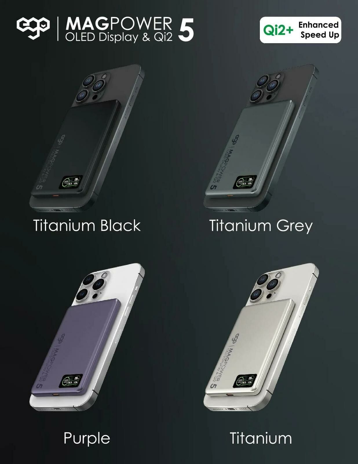 【現貨】EGO MAGPOWER Gen.5F 5000mAh magsafe 移動電源