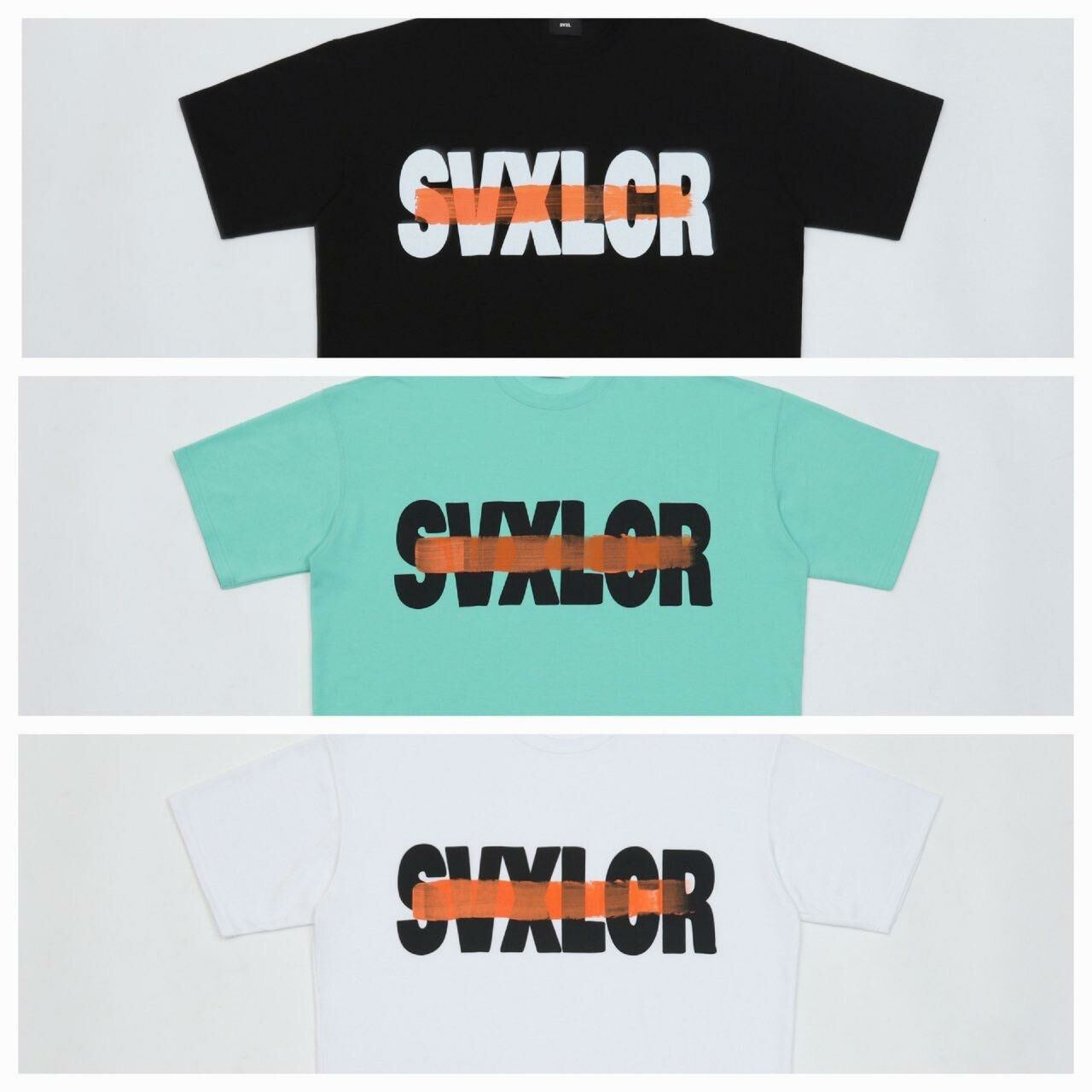 OverSize英文字短袖Tee SVXL-064T