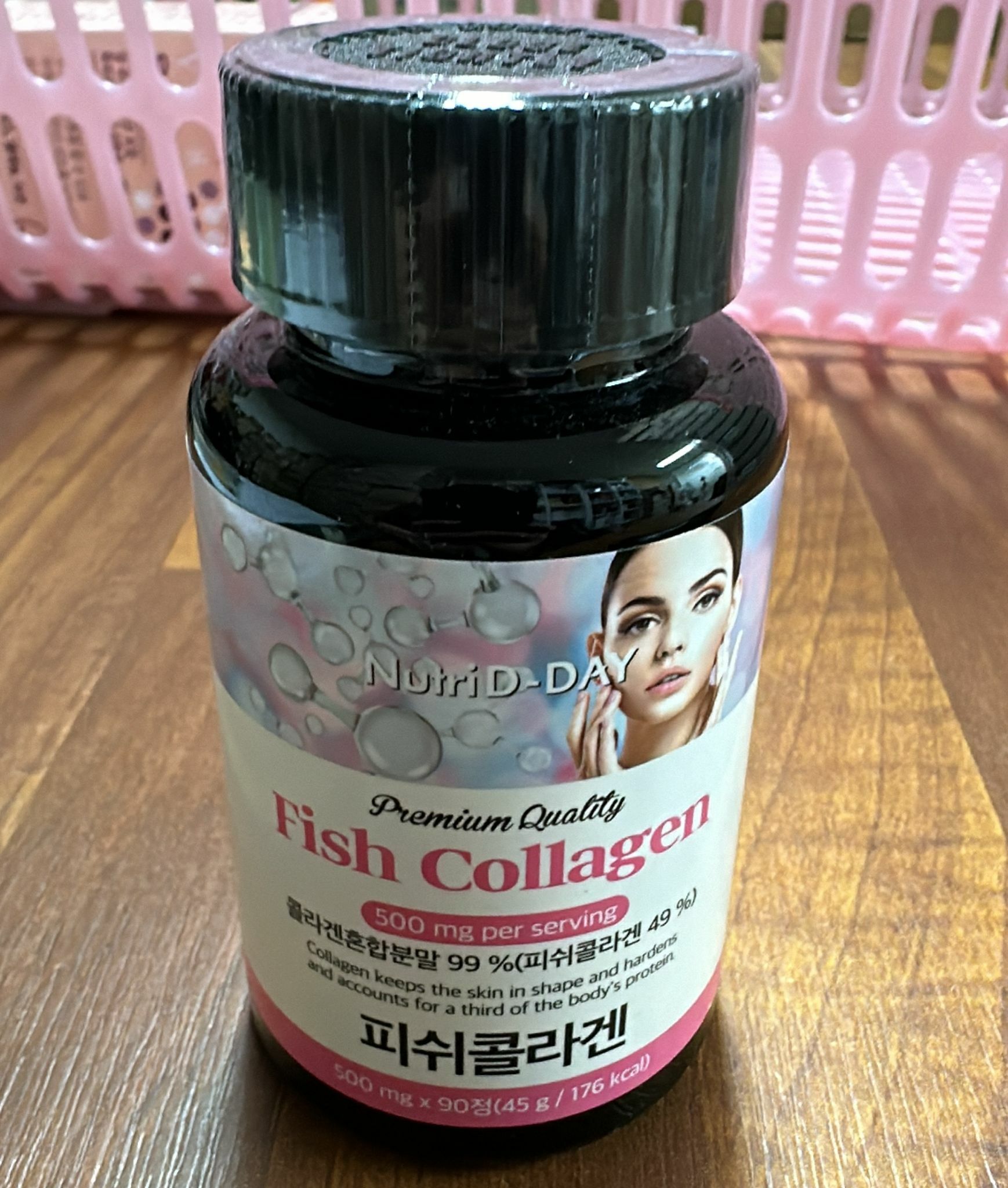 KE564  Fish collagen 500ml x 90