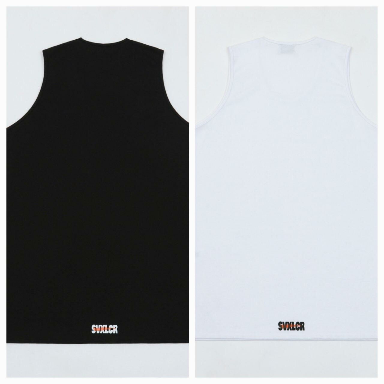 OverSize英文字背心 SVXL-066T