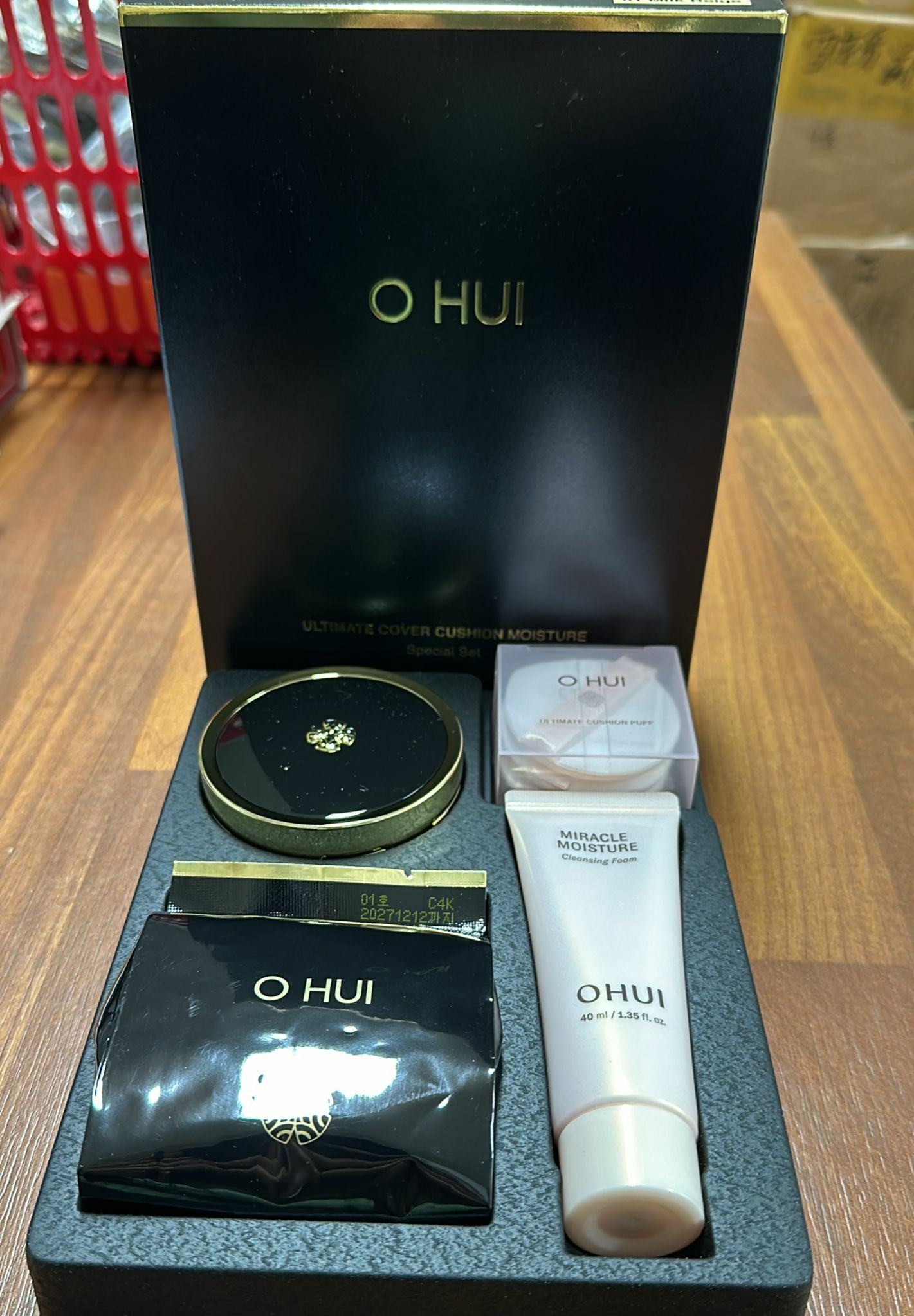 KE575  歐惠黑金保濕保墊套裝