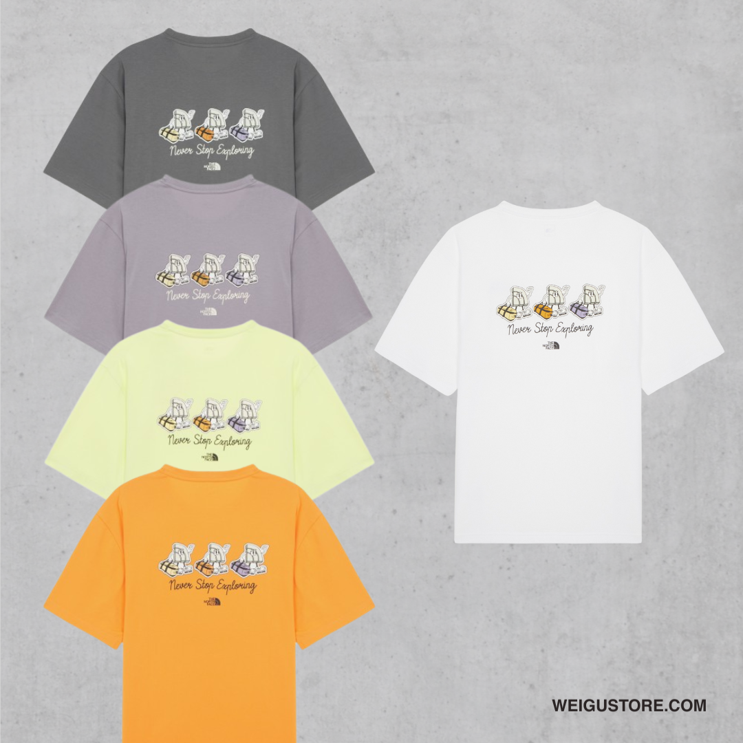 【預購】The North Face M'S CHARACTER TEE 卡通標誌涼感機能短T NT7UR09